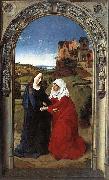 Dieric Bouts The Visitation oil on canvas